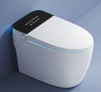 Унитаз биде Ceruttispa Ezio CT11168 цвет Белый Черный с сиденьем Микролифт