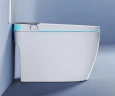 Унитаз биде Ceruttispa Ezio CT11168 цвет Белый Черный с сиденьем Микролифт