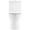 Унитаз компакт BelBagno Steam BB130CPR/BB130SC без бачка с сиденьем Микролифт фаянс напольный