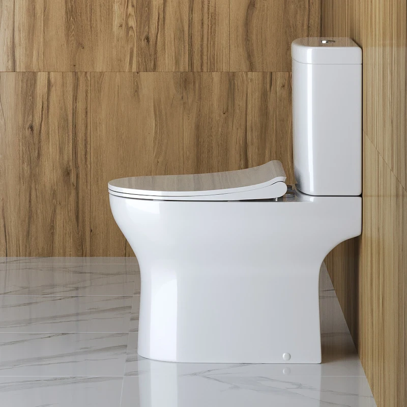 Унитаз компакт BelBagno Steam BB130CPR/BB130SC без бачка с сиденьем Микролифт фаянс напольный