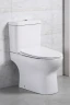Унитаз компакт BelBagno Steam BB130CPR/BB130SC без бачка с сиденьем Микролифт фаянс напольный