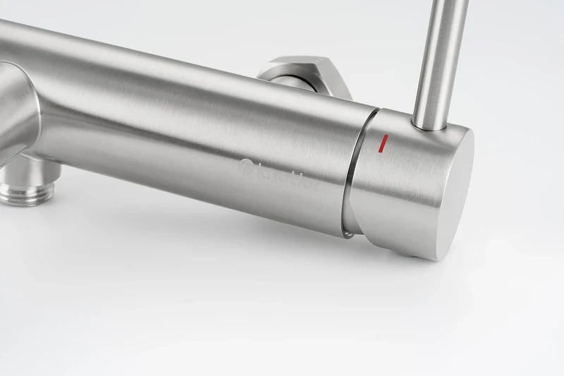 Смеситель для ванны Knotlor Eclipse SS-23 цвет Матовая сталь