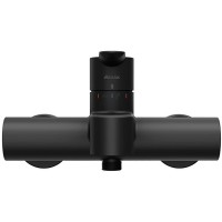 Смеситель для ванны Ravak Puri PU 022.20/150 X070185 Черный матовый латунь на стену