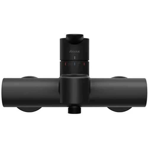 Смеситель для ванны Ravak Puri PU 022.20/150 X070185 Черный матовый латунь на стену
