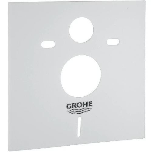 Унитаз с инсталляцией WellWant Aura WWU01121WK + Grohe Rapid SL 38775001 с сиденьем Микролифт и клавишей смыва Хром