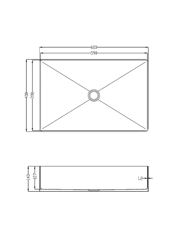 Раковина-чаша AltroBagno Solido 60 001024 BrAn цвет Состаренная бронза