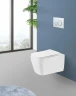 Унитаз BelBagno Veneto BB132CHR подвесной без сиденья фаянс подвесной