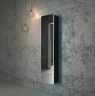 Зеркальный шкаф Континент Eltoro black LED 36 МВК112 с подсветкой Черный МДФ / ЛДСП, стекло