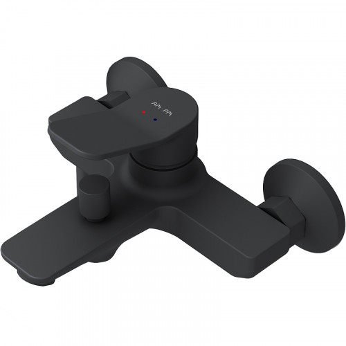 Смеситель для ванны AM.PM X-Joy F85A10022 Черный матовый латунь на стену