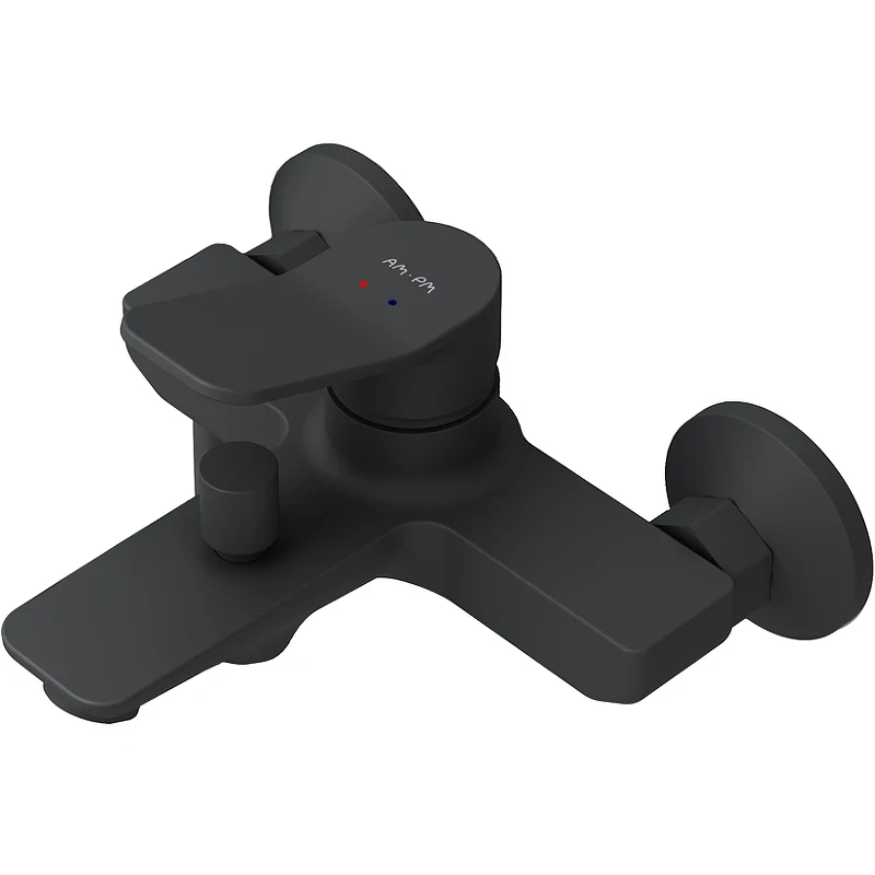 Смеситель для ванны AM.PM X-Joy F85A10022 Черный матовый латунь на стену