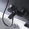 Смеситель для ванны AM.PM X-Joy F85A10022 Черный матовый латунь на стену