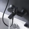 Смеситель для ванны AM.PM X-Joy F85A10022 Черный матовый латунь на стену