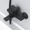 Смеситель для ванны AM.PM X-Joy F85A10022 Черный матовый латунь на стену