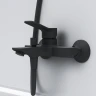 Смеситель для ванны AM.PM X-Joy F85A10022 Черный матовый латунь на стену