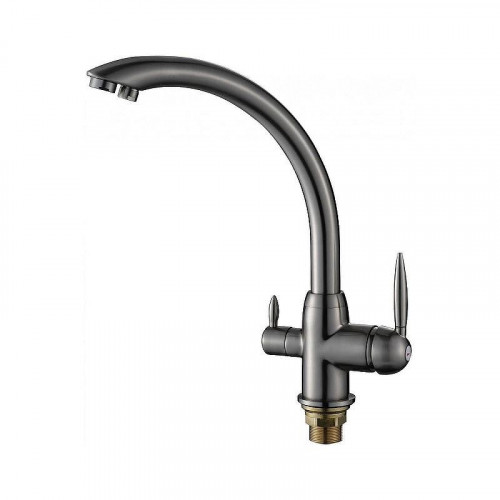 Смеситель для кухни Savol S-L1699L цвет Сатин