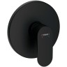Смеситель для душа Hansgrohe Rebris S 72667670 Черный матовый латунь встраиваемый однорычажный