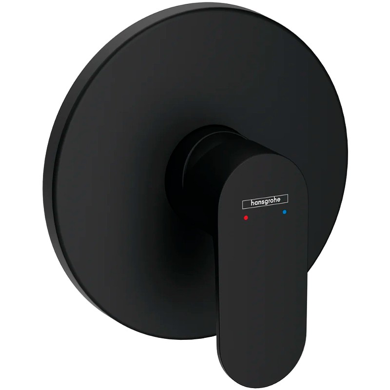Смеситель для душа Hansgrohe Rebris S 72667670 Черный матовый латунь встраиваемый однорычажный