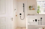 Смеситель для душа Hansgrohe Rebris S 72667670 Черный матовый латунь встраиваемый