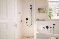 Смеситель для душа Hansgrohe Rebris S 72667670 Черный матовый латунь встраиваемый