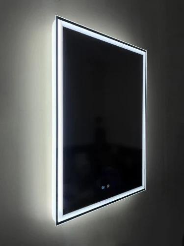 Зеркало BelBagno 120 SPC-GRT-1200-800-LED-TCH-SND с подсветкой с голосовым управлением и подогревом стекло