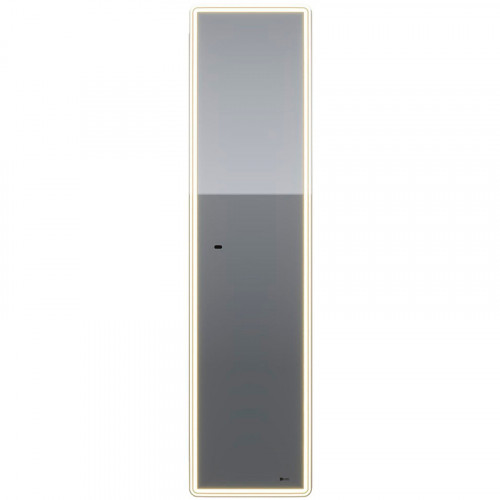 Шкаф пенал Lemark Element 40 LM40PZE подвесной Белый МДФ / ЛДСП, стекло