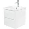 Тумба под раковину BelBagno 50 ALBANO-CER-500-2C-SO-BL подвесная Bianco Lucido МДФ / ЛДСП