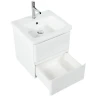 Тумба под раковину BelBagno 50 ALBANO-CER-500-2C-SO-BL подвесная Bianco Lucido МДФ / ЛДСП