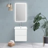 Тумба под раковину BelBagno 50 ALBANO-CER-500-2C-SO-BL подвесная Bianco Lucido МДФ / ЛДСП