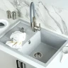 Кухонная мойка Gerhans 76 B27-19/311-11-24 цвет Светло-серый
