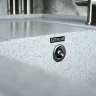Кухонная мойка Gerhans 76 B27-19/311-11-24 цвет Светло-серый
