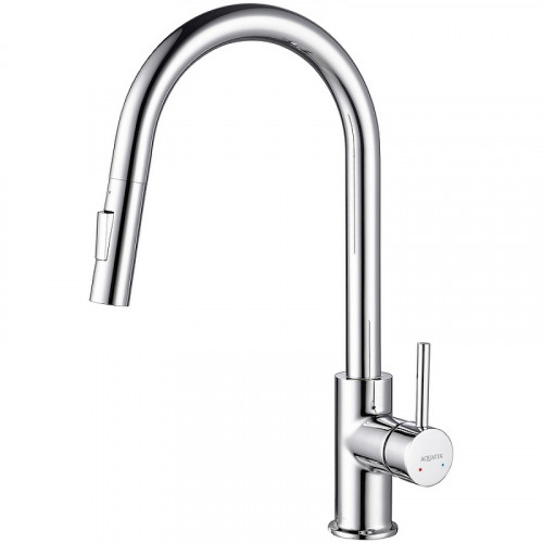 Смеситель для кухни Aquatek Европа AQ1384CR Хром латунь