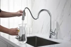 Смеситель для кухни Aquatek Европа AQ1384CR Хром латунь
