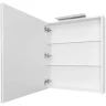 Зеркальный шкаф Roca Oleta 60 L A857645806 с подсветкой Белый глянец