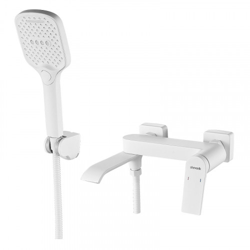 Смеситель для ванны Shevanik S4102C цвет Белый