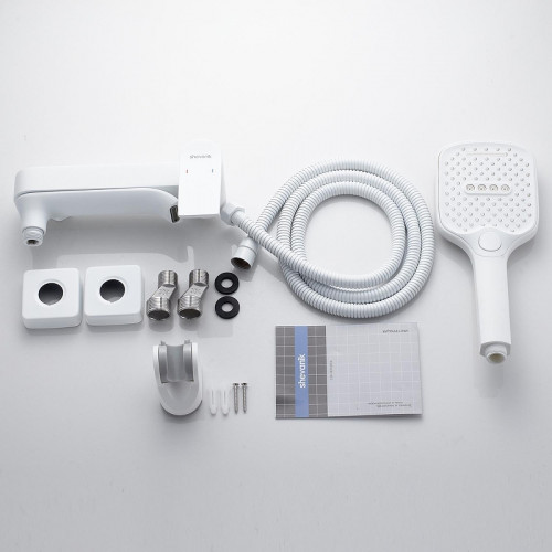 Смеситель для ванны Shevanik S4102C цвет Белый