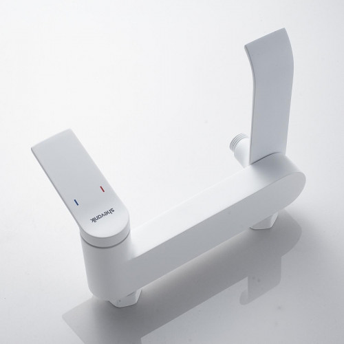 Смеситель для ванны Shevanik S4102C цвет Белый