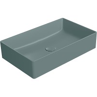 Раковина-чаша GSI Kube X 60 945304 Agave opaco фаянс накладная