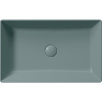Раковина-чаша GSI Kube X 60 945304 Agave opaco фаянс накладная