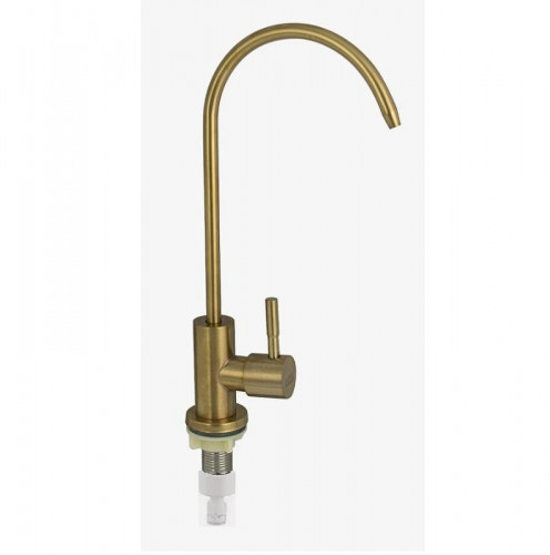 Кран для одного типа воды Fmark F-SL-C222 цвет Золото матовое