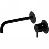 Смеситель для раковины Cisal Less New LN00551740 Черный матовый