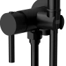Гигиенический душ со смесителем Raiber Graceful RPB-009 Черный матовый латунь встраиваемый