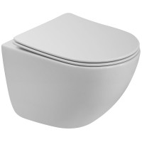 Унитаз BelBagno Amanda-Tor BB051CH-TOR-FC подвесной без сиденья фаянс подвесной