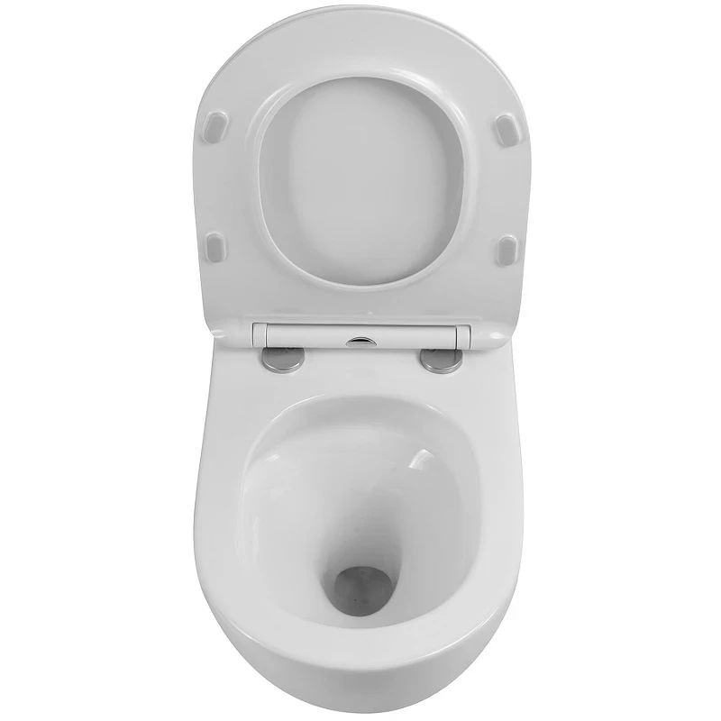 Унитаз BelBagno Amanda-Tor BB051CH-TOR-FC подвесной без сиденья фаянс подвесной
