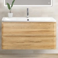 Тумба под раковину BelBagno ALBANO-900-2C-SO-RR подвесная Rovere Rustico МДФ / ЛДСП