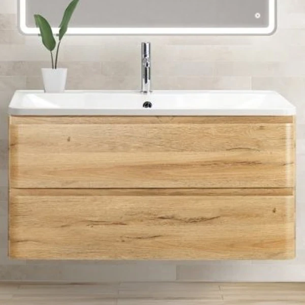 Тумба под раковину BelBagno ALBANO-900-2C-SO-RR подвесная Rovere Rustico МДФ / ЛДСП