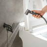 Гигиенический душ со смесителем Aquatek Альфа AQ1919BGM цвет Оружейная сталь
