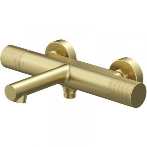 Смеситель для ванны Iddis Duna DUNMG02i74WA с термостатом Золото матовое