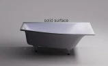 Ванна из искусственного камня Astra Form Скат 170х75 01010083 цвет Белый