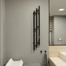 Электрический полотенцесушитель Altasan Бриз 120х17 Бриз12017ЧМ Черный муар нержавеющая сталь