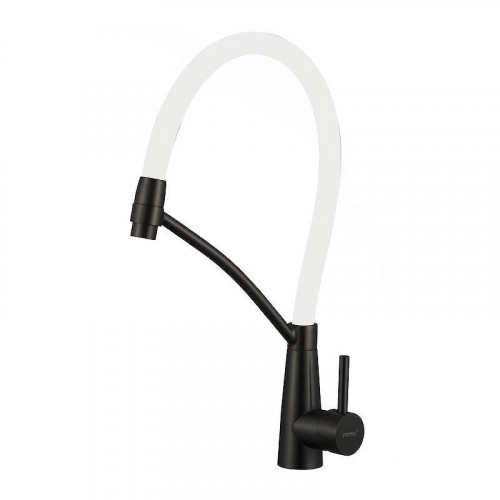 Смеситель для кухни Fmark FS8255H-02 цвет Черный Белый
